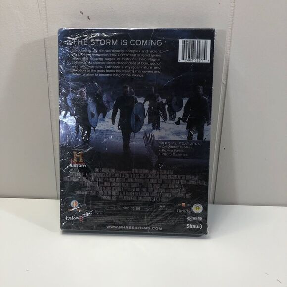 vikings - Season 1 - DVD Collector's edition Factory Sealed - Picture 2 of 2
